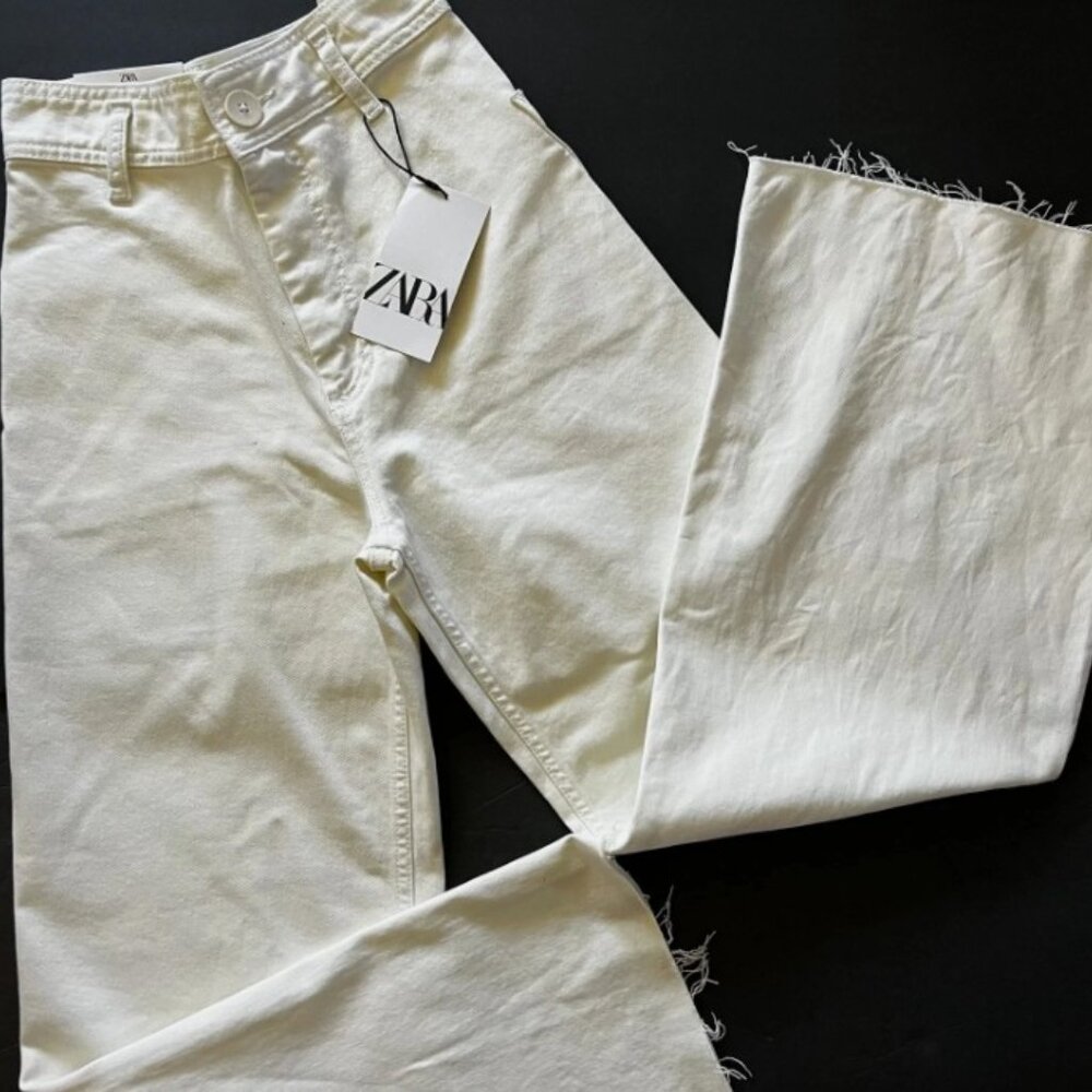 Zara Marine Straight Jeans Sz 44 New with Tags!